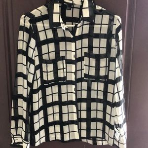 Forever 21 blouse/ long sleeve button down